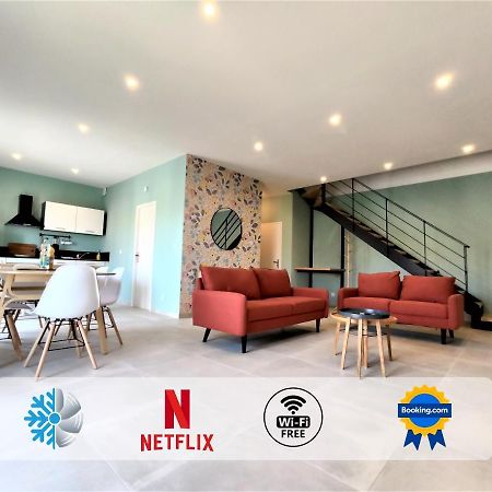 Appartamento Colormix 3 Etoiles - 95M2 Plein Centre - Ensoleille Climatise Mèze Esterno foto
