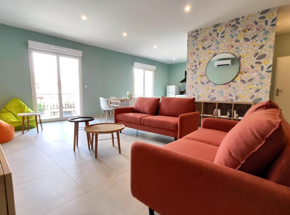 Appartamento Colormix 3 Etoiles - 95M2 Plein Centre - Ensoleille Climatise Mèze Esterno foto